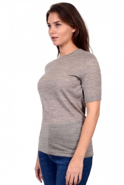 Футболка с кор. рукавом из шерсти яка - Doctor фото 2