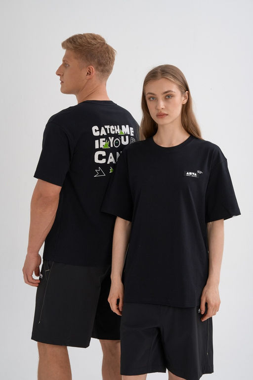 Футболка Черный ANTA SKATE SS Tee  фото 2