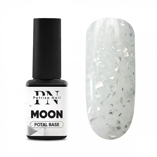 POTAL Moon base каучуковая молочная база с серебряной поталью