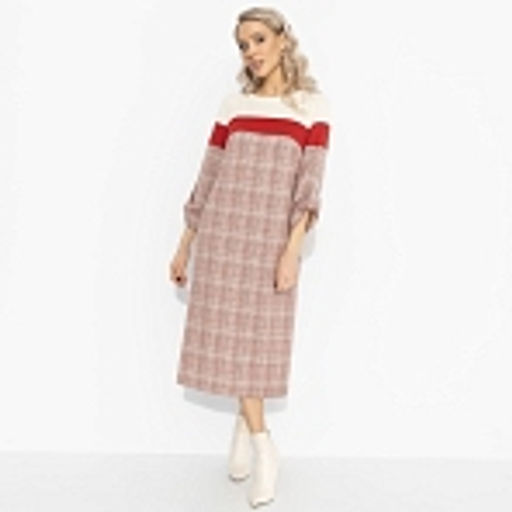 Платье с акцентной спинкой, Влюблена в себя (красное) - Charutti фото 8