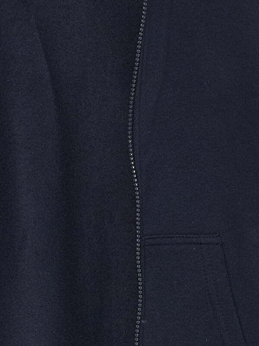 Kap??onlu Basic Uzun Kollu Erkek ?ocuk Fermuarl? Sweatshirt