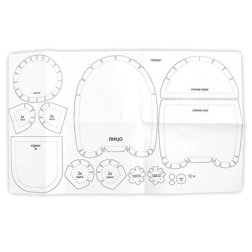 Ночник своими руками «Мишка», набор для шитья