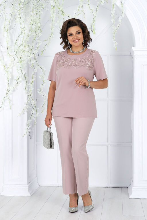 Платье Ninele 7431-Р темно-синий - Mira fashion фото 2014