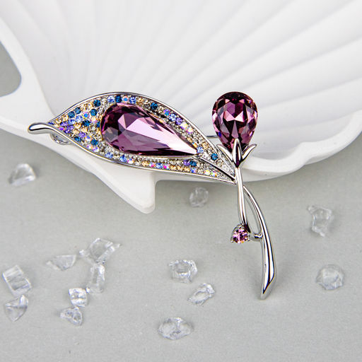 Брошь-подвеска Арт. 3V-4195-W - MyGemma фото 3