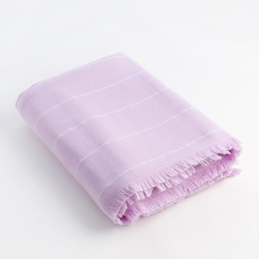 Полотенце махровое двухстороннее Этель Комфорт 90*170 см,цв.сиреневый,100% хл, 240 гр/м2  фото 3