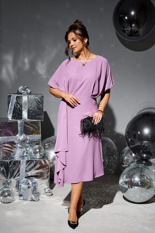 Платье Beautiful Free 6215 пудра