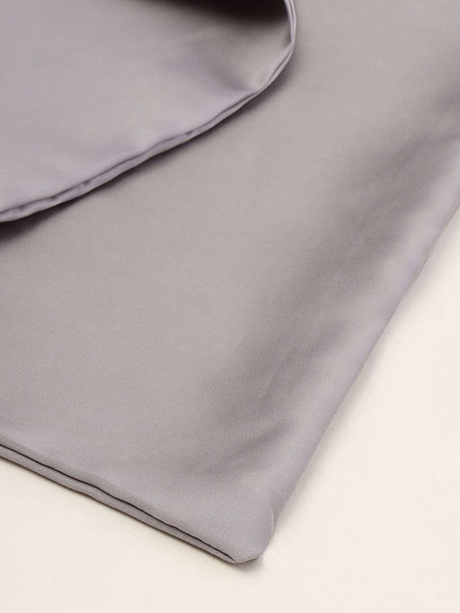 Постельное бельё 1.5-спальное «Этель», тенсель, серое