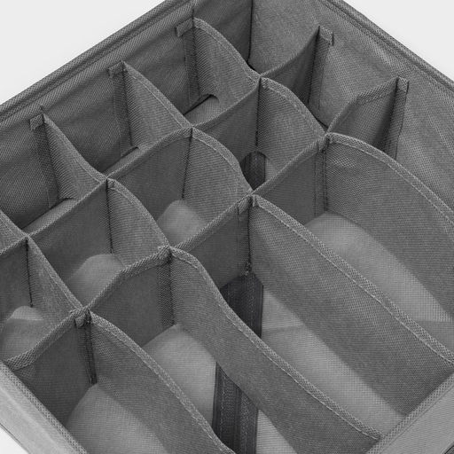 Органайзер для хранения белья Смарт, 15 ячеек, 303011 см, серый - Simaland фото 3