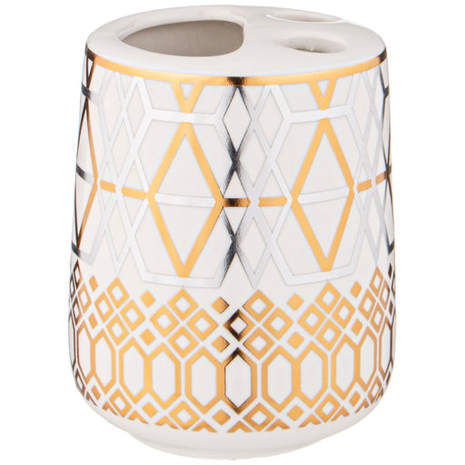 НАБОР ДЛЯ ВАННОЙ КОМНАТЫ 4 ПР. 400 МЛ 8,4*8,4*13СМ - Lefard фото 3