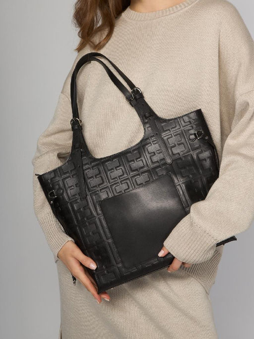 Сумка ELEGANZZA ZQ142-2424 black  фото 14