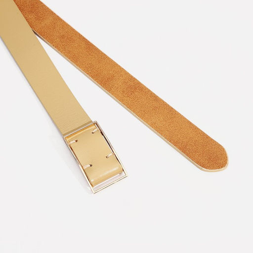 Ремень женский, ширина 2.8 см, пряжка металл, цвет бежевый - Simaland фото 2