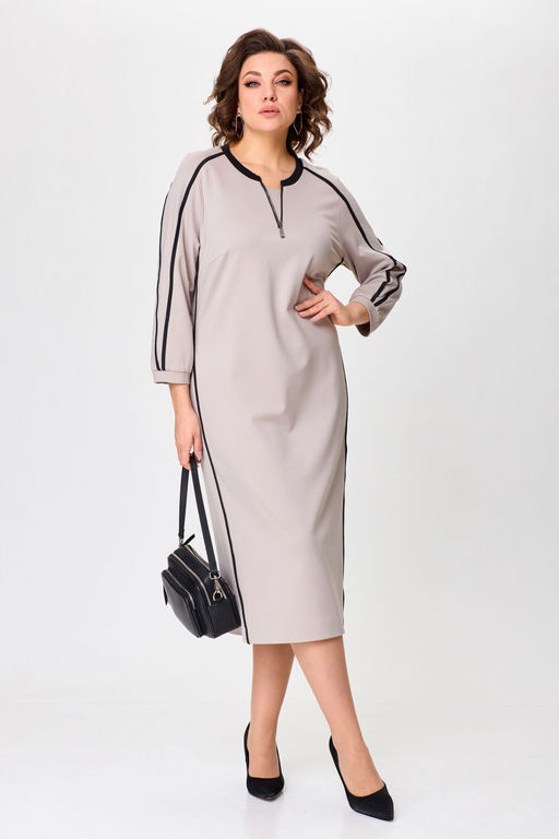Платье Aira Style 24411А-Р Песочный