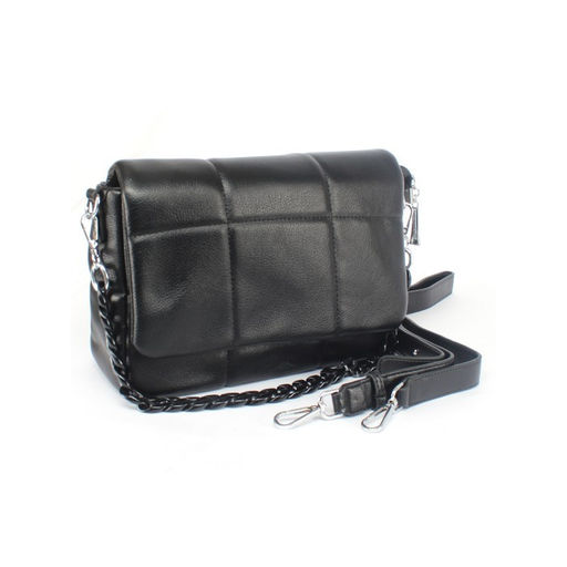 Сумка женская искусственная кожа FR-3728-L, 1отд, плечевой ремень, черный SALE 258367
