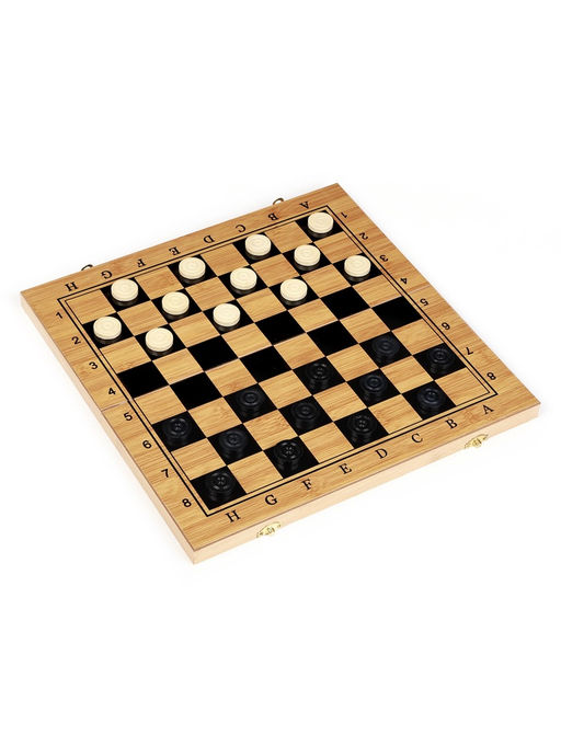 Настольная игра 3 в 1 «Король»: нарды, шахматы, шашки, 39×39 см