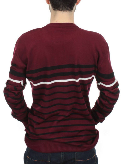 637 VINOUS Джемпер мужской (70% акрил, 30% шерсть) - Fashion фото 5