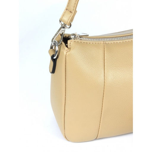 Сумка женская искусственная кожа YDR-2773, 1отд+карм/перег, плечевой ремень, бежевый SALE 264135 - Adelia фото 4