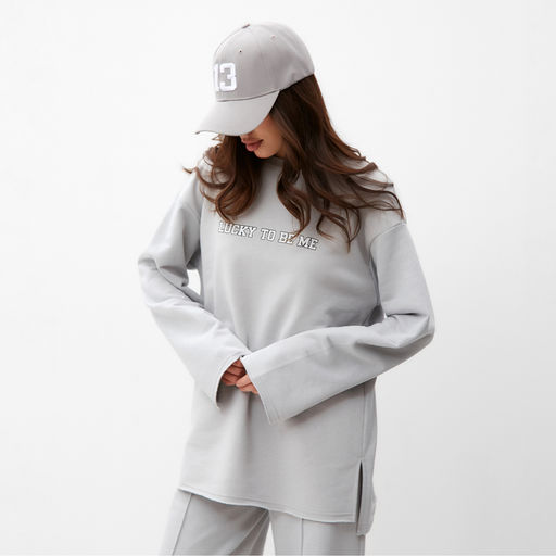Свитшот женский MIST Cozy style, серый, размер 42