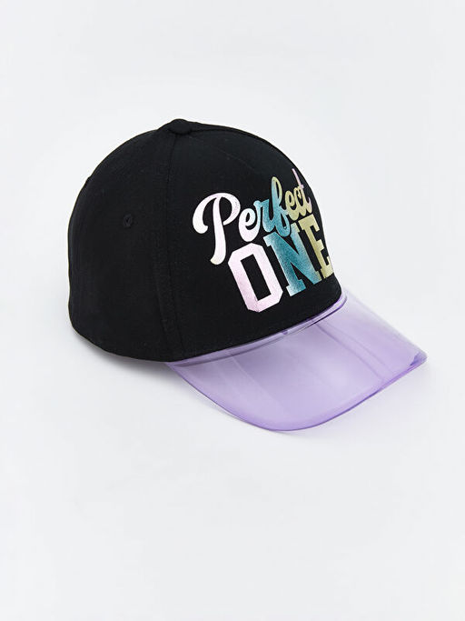 Bask?l? K?z ?ocuk Kep ?apka