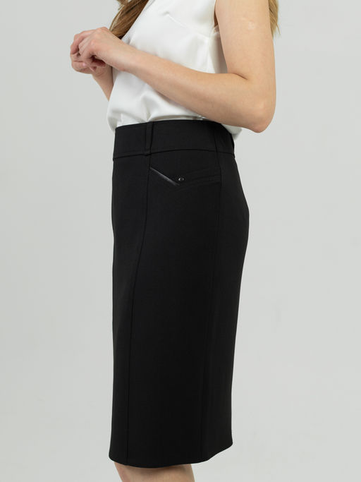 юбка прямого силуэта, на подкладке - Трика фото 9