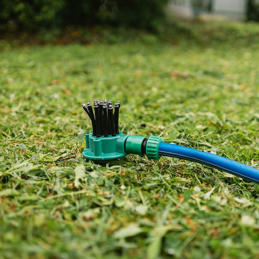 Распылитель-дождеватель, 12 форсунок, под коннектор, пика, пластик, Greengo  фото 2