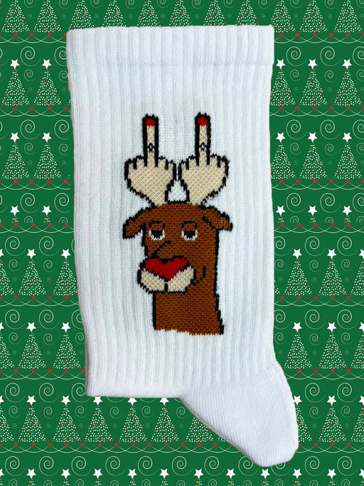 Носки НГ р.35-40 TxT Олень с рогами