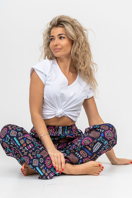 Костюм женский Натали 36691 футболка и брюки хлопок  фото 38