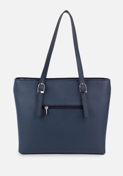 Сумка Модель №1593 | кожзам | зернистая | синий | Р775-16 | 33462 - L-craft фото 2