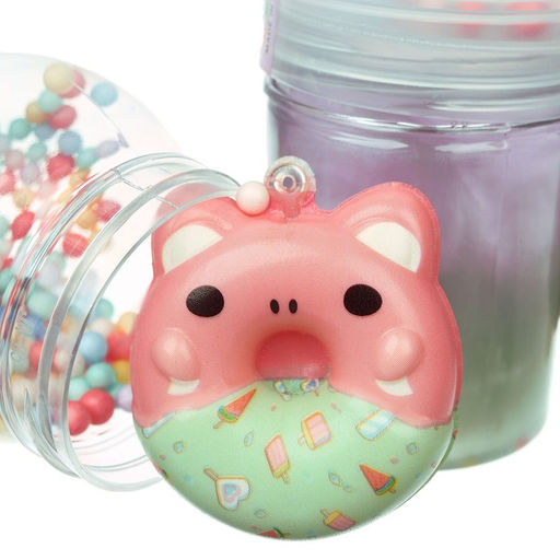 Лизун - слайм с игрушкой, цвета МИКС