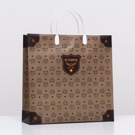 Цена за 10 шт. Пакет «Брендовый», мягкий пластик, 30×30 см, 100 мкм