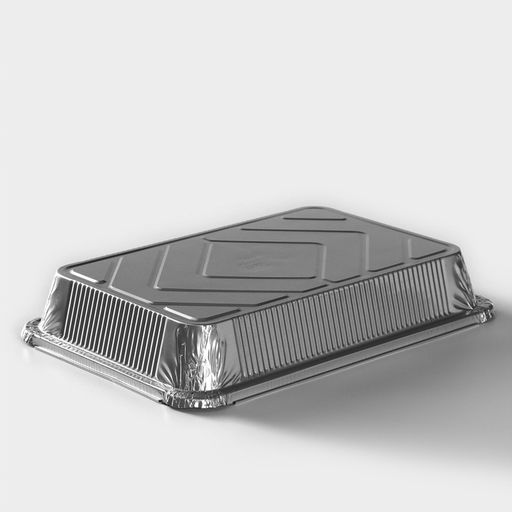 Цена за 100 шт. Форма для выпечки и запекания Доляна, 2.1 л, 31.521.56 см, фольга, серебристая  фото 4