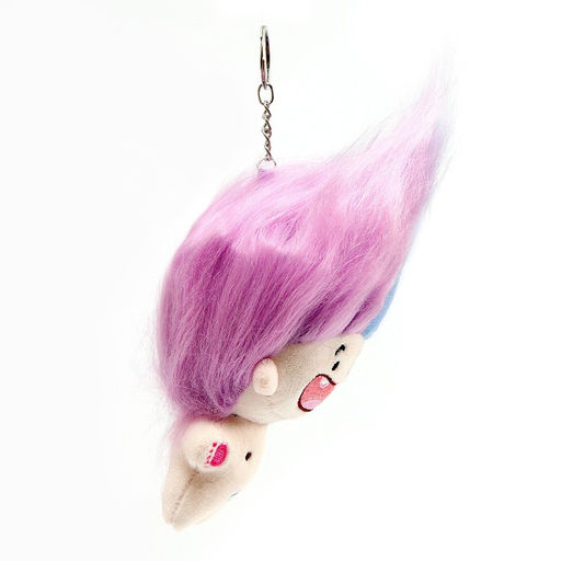 Мягкая игрушка Тролли на брелоке, 12 см, цвет МИКС - Simaland фото 4