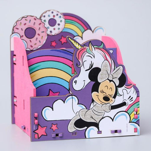 Органайзер для канцелярии, 14?14?16 см, Минни Маус и единорог