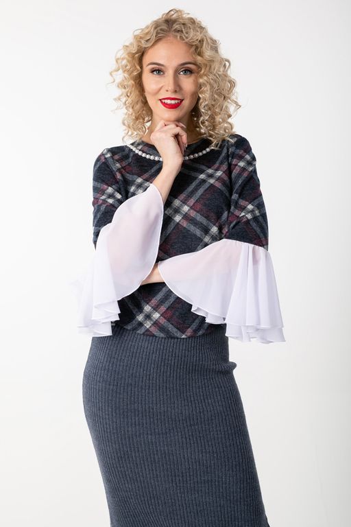 Джемпер М5-4270/2 - Wisell фото 7