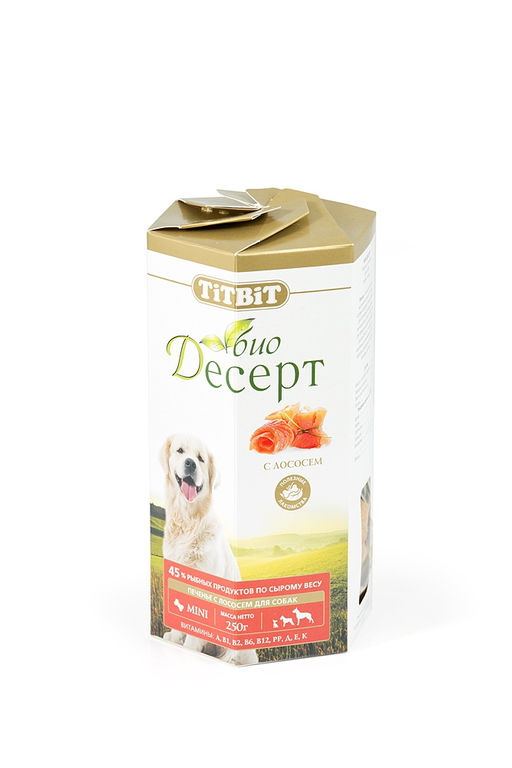 Печенье Био-Десерт с лососем мини (250 г) 2978
