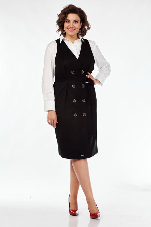 Платье INVITE 4083 черный дизайн - Mira fashion фото 230