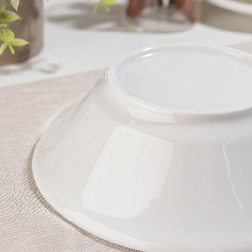 Цена за 2 шт. Салатник Добрушский завод «Бельё», 600 мл, фарфор, белый