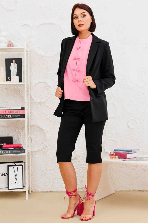 Жакет AURA 1103-170 чёрный  фото 5