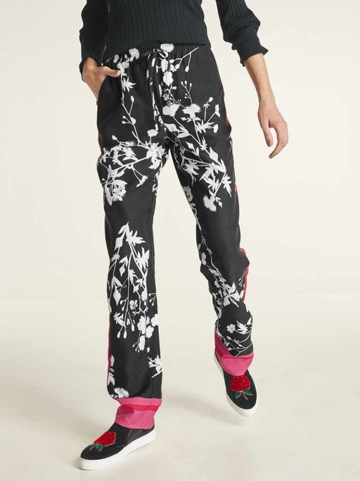 Брюки, черно-бело-розовые - Heine фото 3