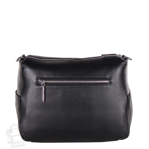 Сумка женская кожаная 0828 black Polina&Eiterou/30  в Новосибирске