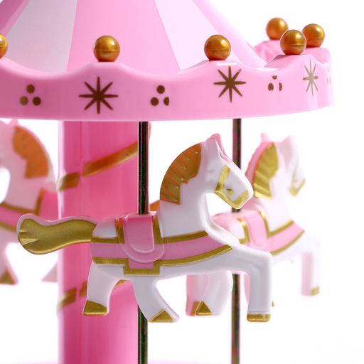 Музыкальная заводная игрушка Карусель: Лошади, МИКС - Simaland фото 8