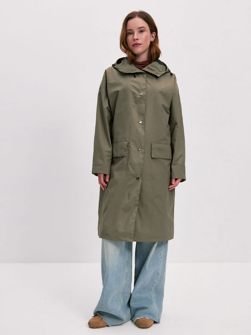 Плащ женский OVERSIZE 25271-465 хаки
