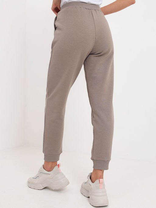 Брюки женские трикотажные KATHARINA KROSS KK-TRK-003K-серо-бежевый фото 3