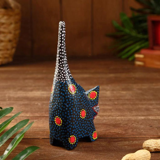 Подставка для колец «Кошечка», 7×4×15 см, дерево