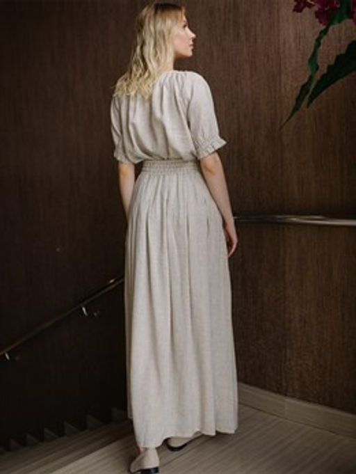 юбка лен 60%, хлопок 40% - Волтри фото 4