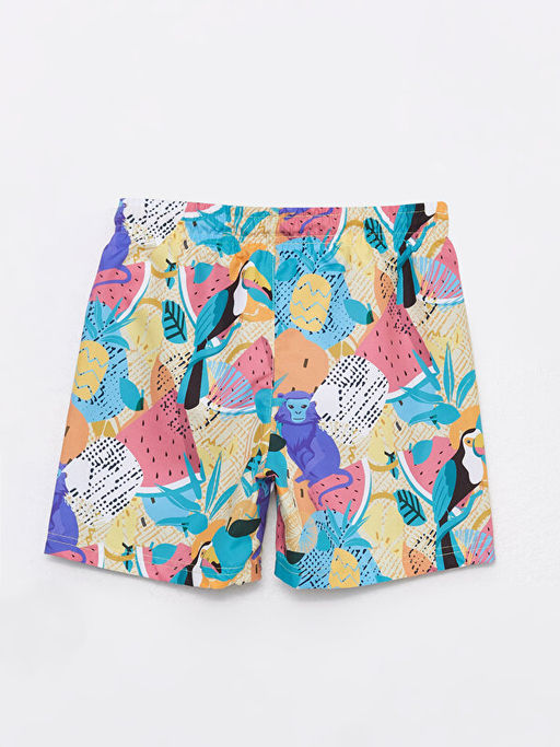 Beli Lastikli Desenli Erkek ?ocuk Deniz ?ortu - Waikiki фото 2