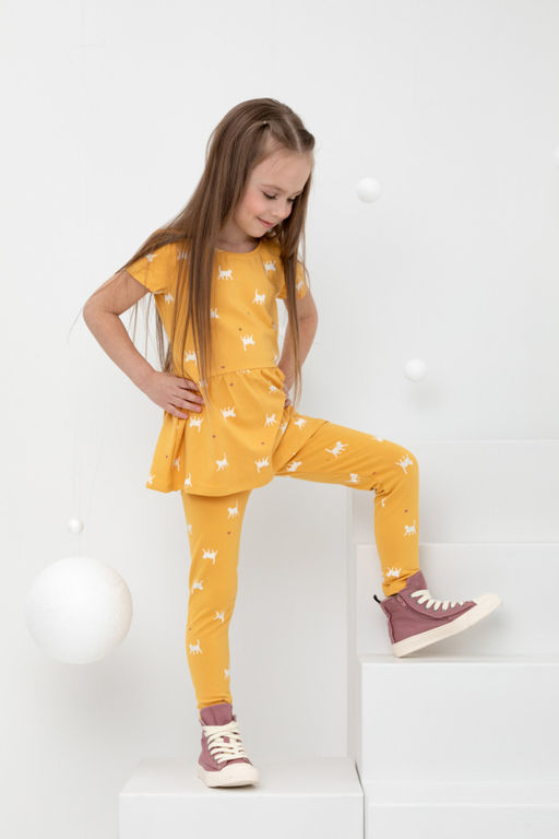 КР 4074/янтарное золото,кошечки к431, бриджи