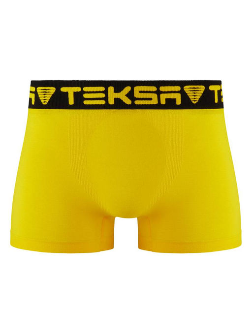 TEKSA Трусы мужские MBX 005 (в коробке) yellow-black - Conte elegant фото 3
