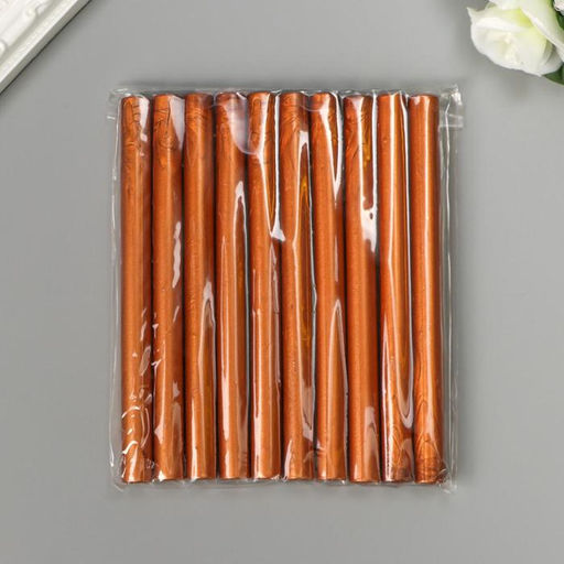 Сургуч для печати стержень «Бронзовый», блеск, 13.2×1.1 см