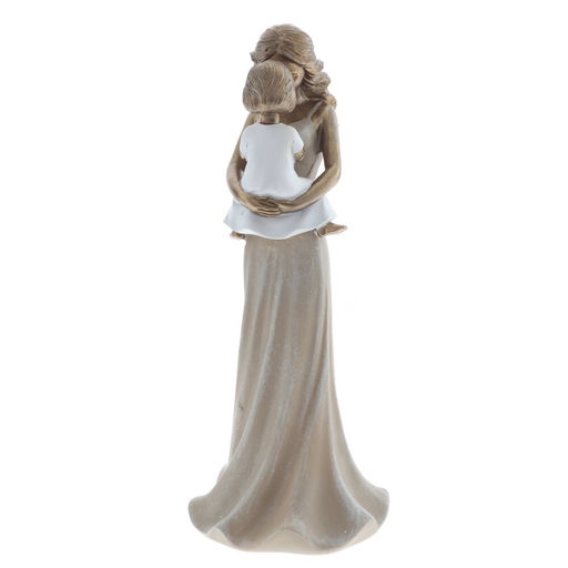 Фигурка декоративная "Девушка с ребенком", L9 W8,5 H21,5 см