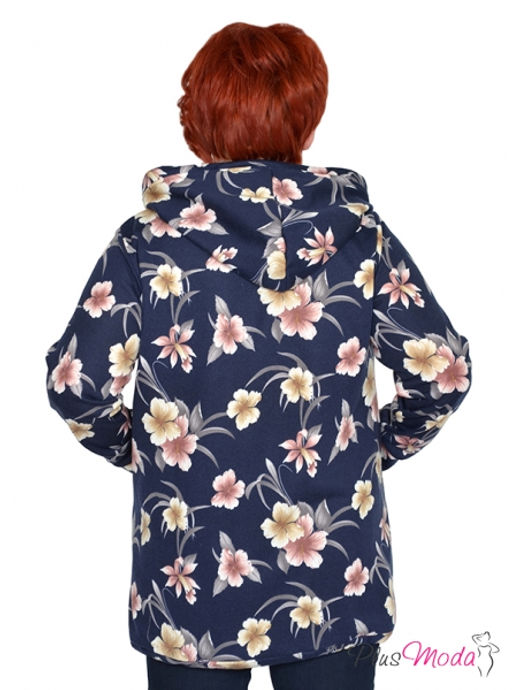 Толстовка Модель №1533 размеры 44-84 - Plusmoda фото 4